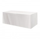 Fitted Poly/Cotton 3-sided Table Cover - fits 8' table