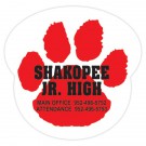 X-Large Shaped Static Cling Decal