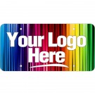 Full Color Offset Printed Plastic License Plate .030