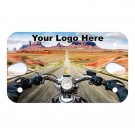 Full Color Poly-Ad Motorcycle Plate .020 Mil