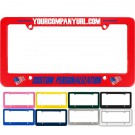 Silkscreen Plastic License Plate Frame(Red)