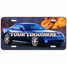 Full Color Dye Sublimated Aluminum License Plate