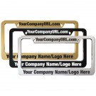 Brass Engraved Metal License Plate Frames (Domestic)